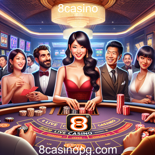 Descubra a Experiência do Casino Ao Vivo no 8casino
